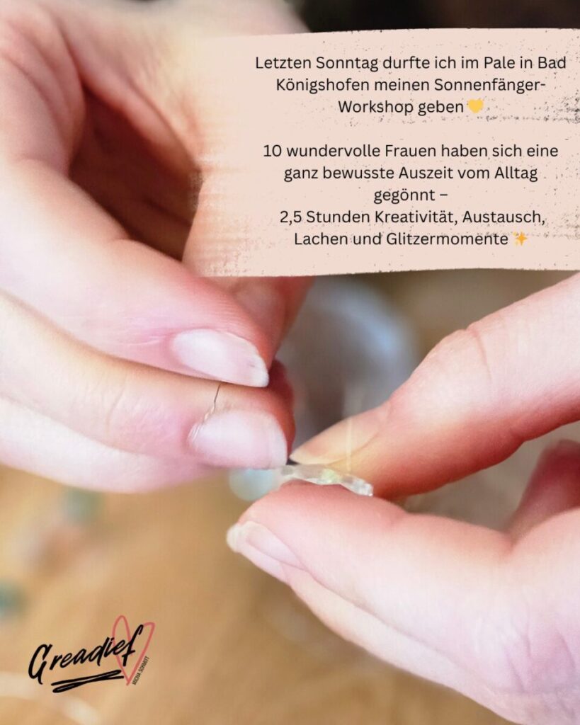 Workshop Sonnenfänger2