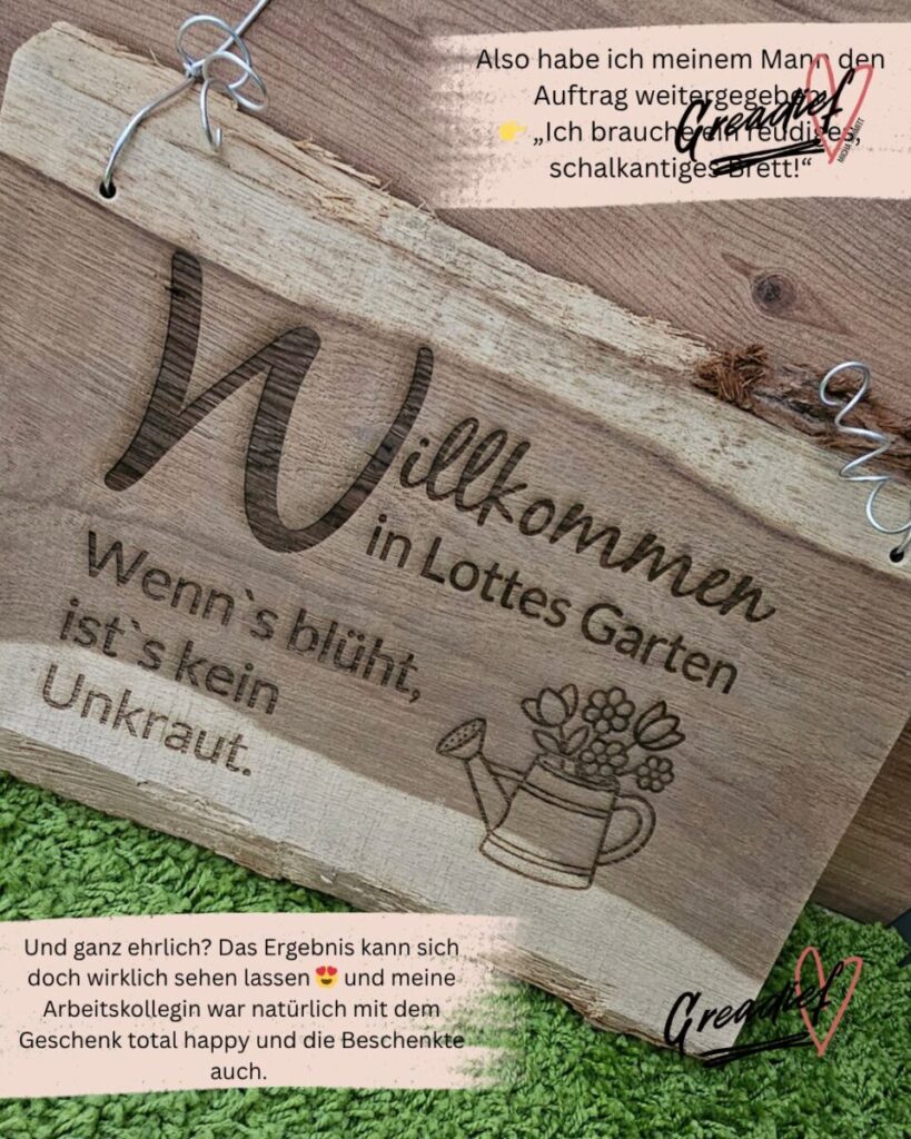 Willkommen im Garten Schild2